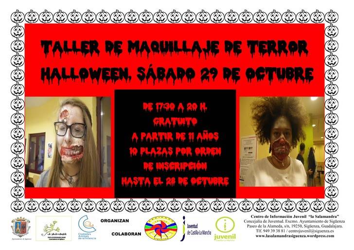 Tiro con arco, escalada y taller de maquillaje para Halloween, extras de 'La Salamandra' de Sigüenza en octubre