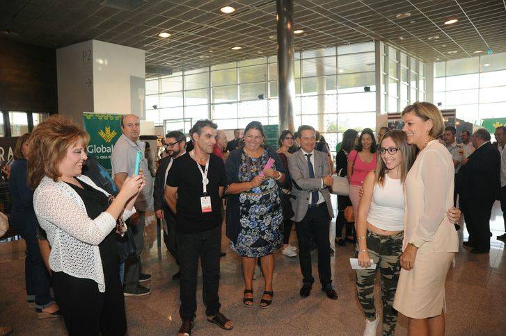 Cospedal : La parálisis del Gobierno de PSOE y Podemos está propiciando que las empresas se vayan de nuestra tierra