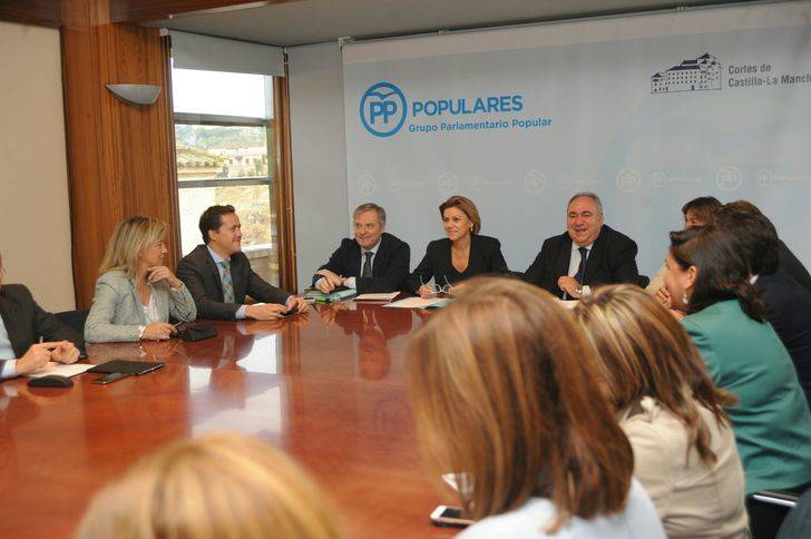 Cospedal muestra su preocupación por la situación que atraviesa nuestra región en relación con las cuentas públicas y la falta de presupuesto