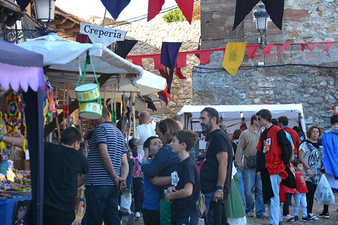 Éxito de público y de organización en la Feria Medieval de Atienza