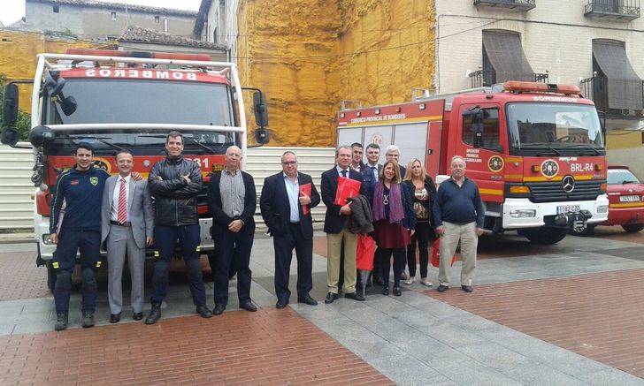 Arranca en Jadraque la IX Semana de la Prevención de Incendios del Consorcio de Bomberos de la Diputación