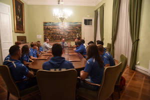 Latre felicita al Club Alcarreño de Salvamento y Socorrismo por sus éxitos en el Campeonato del Mundo y renueva su colaboración