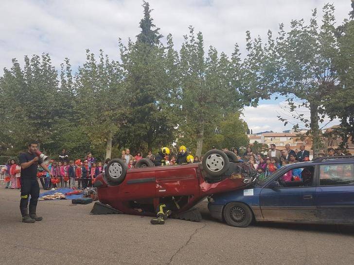 Más de 300 personas reciben formación para prevenir incendios en la Semana de la Prevención en Jadraque