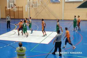 Dos de dos para el JUPER Basket Yunquera, esta vez frente el CB. Consuegra