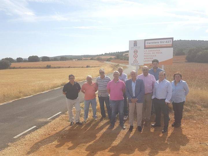 Latre destaca la importante inversión de la Diputación en el Valle del Mesa que suma más de 3,5 millones en infraestructuras