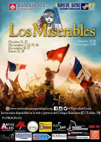 Los Miserables, el musical, en Salesianos Guadalajara