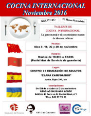 Abierto el plazo de inscripción en una nueva edición del curso de Cocina Internacional de Azuqueca