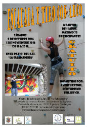 Tiro con arco, escalada y taller de maquillaje para Halloween, extras de 'La Salamandra' de Sigüenza en octubre