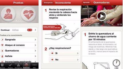 Así es la app de Primeros Auxilios de la Cruz Roja