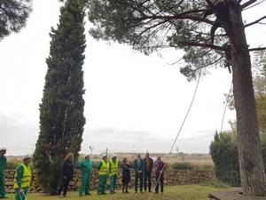 Cerca de 40 personas se forman para encontrar un empleo en la Finca de Alovera de la Diputación