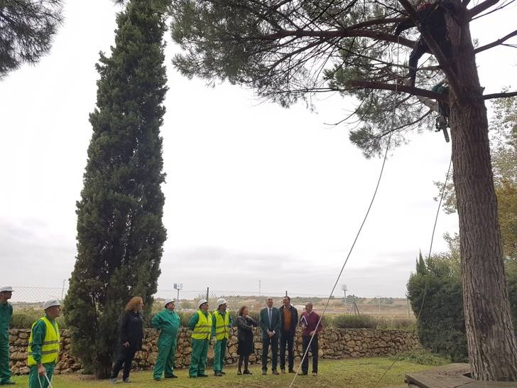 Cerca de 40 personas se forman para encontrar un empleo en la Finca de Alovera de la Diputación