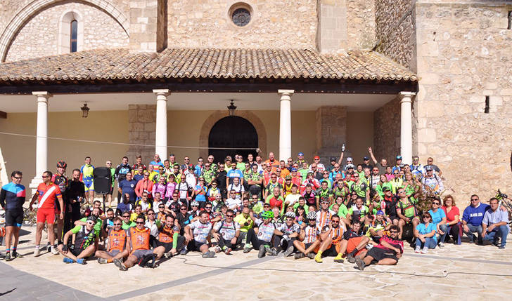 Gran éxito de participación de la II Ruta de Mountain Bike de Yebra