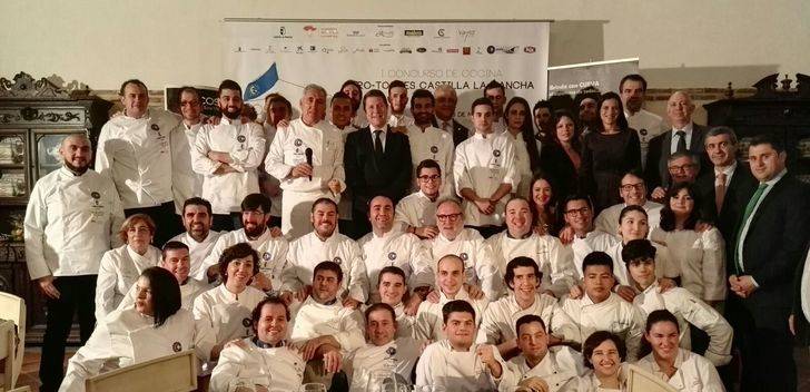 El cocinero seguntino Angel Mielgo, segundo clasificado en el I Concurso Euro-Toques CLM