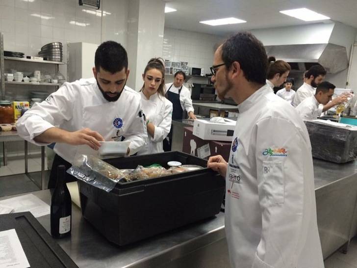 El cocinero seguntino Angel Mielgo, segundo clasificado en el I Concurso Euro-Toques CLM