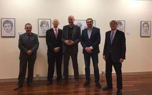 Abierta la exposición de Oscar Escalera en la Sala de Arte de Diputación