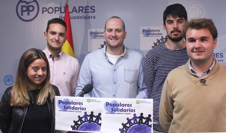NNGG Guadalajara inicia una nueva edición de la campaña “Populares Solidarios”