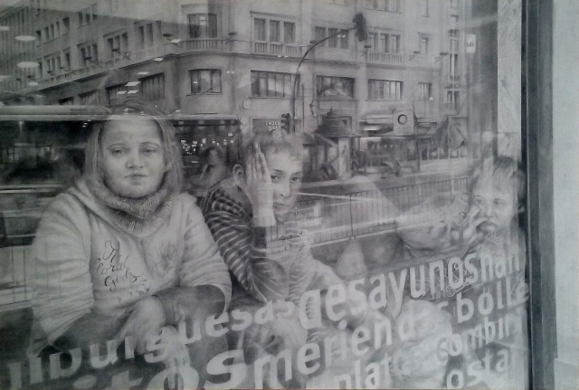 Oro López Hecho, ganadora del premio de dibujo 