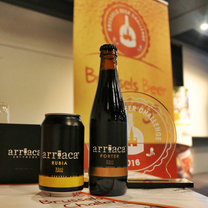 Arriaca se trae dos medallas del certamen internacional Brussels Beer Challenge 2016