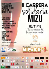 Nipace y Mizu animan a correr por una causa solidaria el próximo 5 de noviembre