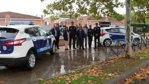 Dos vehículos de patrulla nuevos para la Policía Local de Alovera