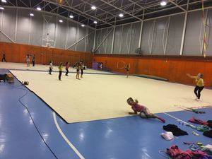 Cabanillas adquiere un nuevo tapiz de gimnasia para el Polideportivo San Blas