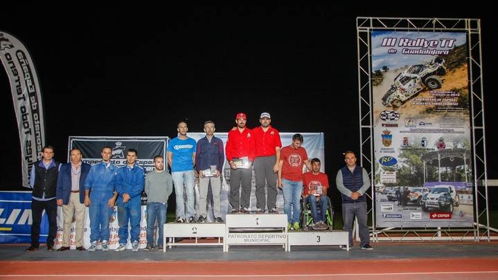 Rubén Gracia se hace con la victoria en el Rallye TT de Guadalajara