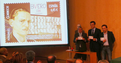Correos emite un sello dedicado a Buero Vallejo