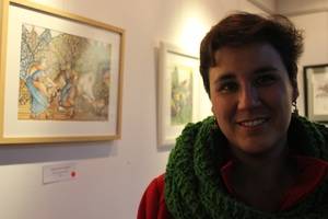 El lenguaje simbólico, ilustrativo y sensual de Ana Oniria Rodríguez irrumpe en la Sala de Arte de Valdeluz