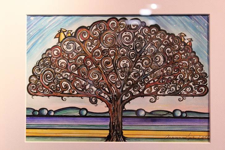 El lenguaje simbólico, ilustrativo y sensual de Ana Oniria Rodríguez irrumpe en la Sala de Arte de Valdeluz