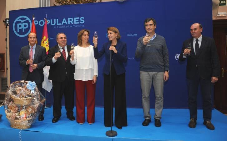 Cospedal afirma en Guadalajara que el PP siempre está al servicio de España y mira por el interés general de los ciudadanos