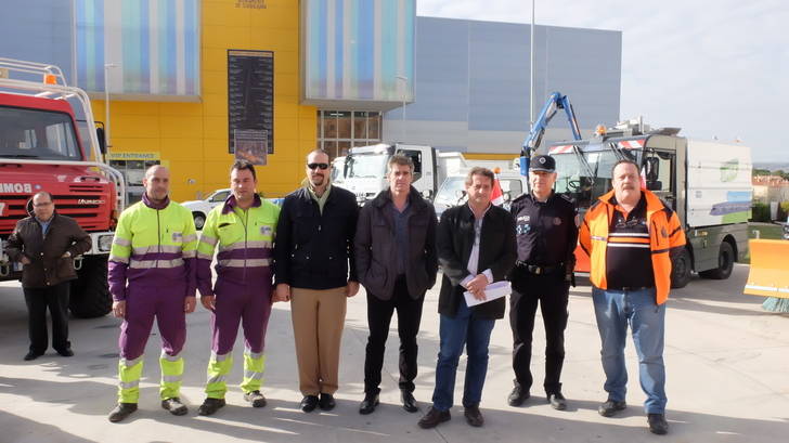 El Ayuntamiento de Guadalajara tiene preparado y listo para funcionar el amplio dispositivo para las nevadas y heladas