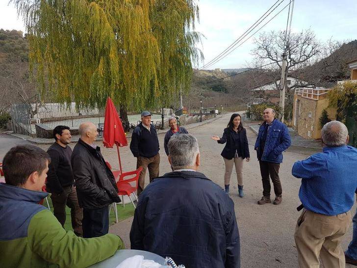 Latre visita Puebla de Valles y Valdesotos