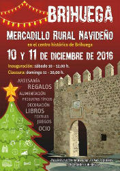 Brihuega se prepara para la Navidad con un mercado rural los días 10 y 11 de diciembre en su centro histórico