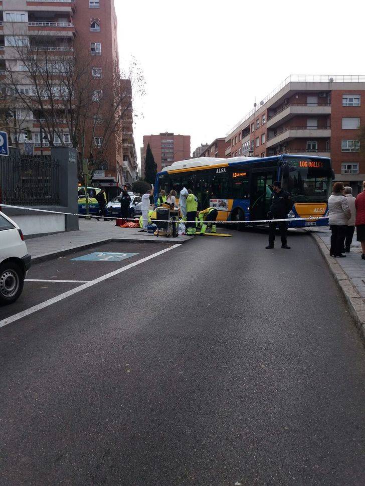 Un autobús urbano atropella a una mujer de 89 años en las calles de Guadalajara