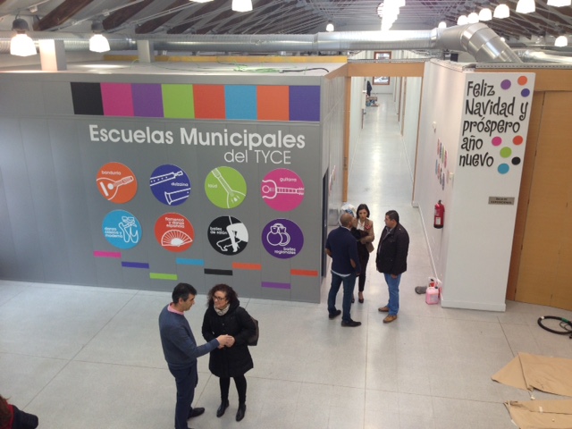 El Espacio TYCE, listo para acoger las escuelas municipales de música y baile