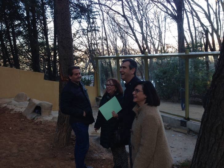 Terminan los trabajos de los talleres de empleo en el zoo de Guadalajara