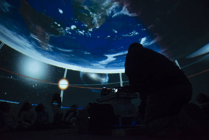 El Aula de Astronomía de Yebes batió en noviembre el registro de visitas en un mes con 831 personas