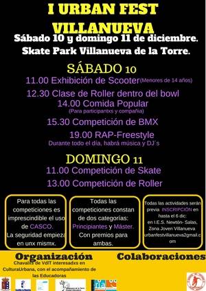 Villanueva de la Torre organiza este fin de semana el I Urban Fest Villanueva, un evento en torno a la cultura urbana
