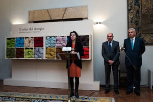 El Parador de Turismo y la Real Fábrica de Tapices presentan la exposición El telar del Tiempo en Sigüenza