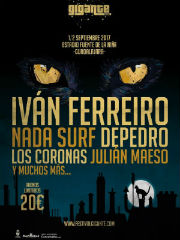 Iván Ferreiro y Julián Maeso, artistas confirmados para el Festival Gigante