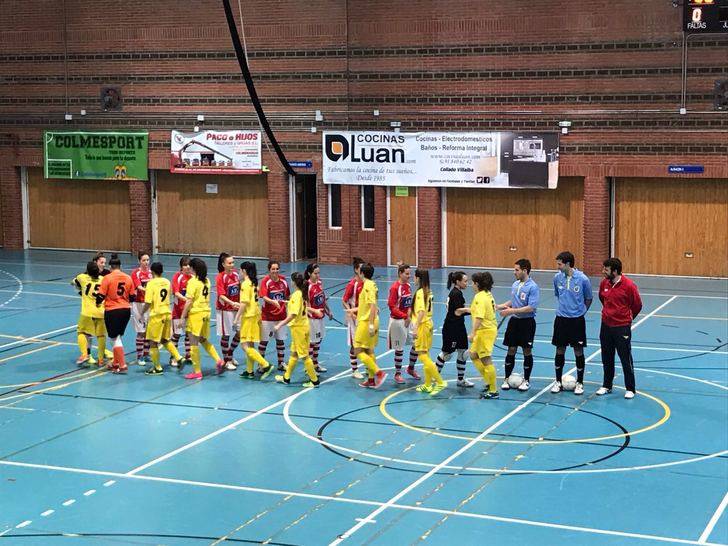 Las de Ángel Luis Gutiérrez lo intentaron pero perdieron los puntos en el Municipal Príncipe de Asturias de Colmenarejo