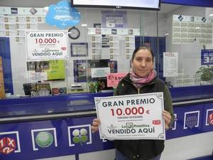 Un afortunado azudense se lleva 10.000 euros gracias al Joker de La Primitiva