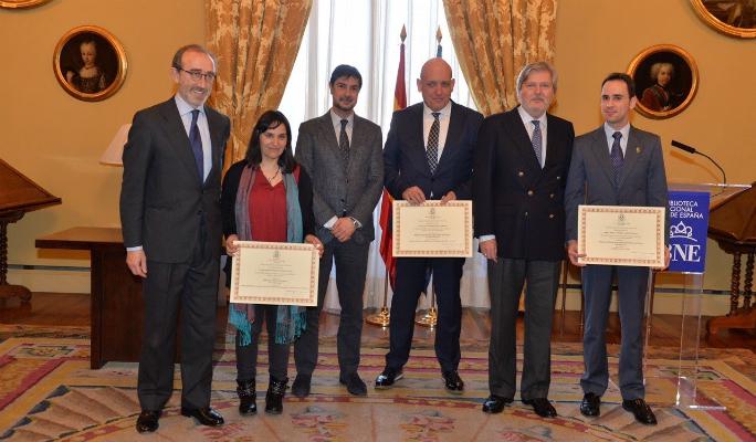 La biblioteca de Cabanillas recoge el Premio María Moliner de manos del ministro Méndez de Vigo