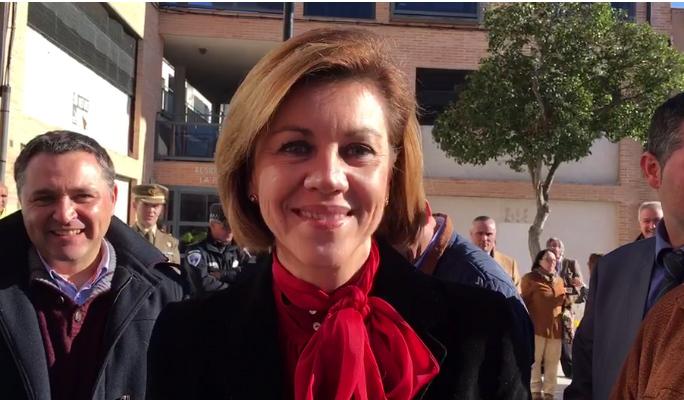 María Dolores Cospedal felicita a los castellano-manchegos con un video