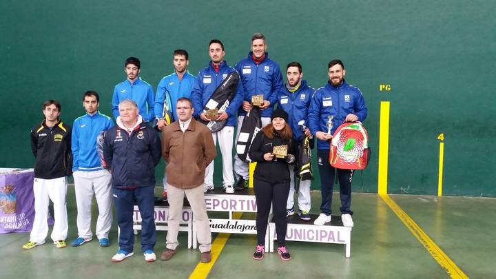 Guadalajara se convirtió en la capital del frontenis regional con el Campeonato Autonómico de Frontenis 30 metros Absoluto
