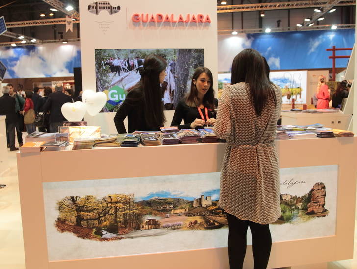 Guadalajara muestra en FITUR sus dos grandes apuestas: Viaje a La Alcarria y Geoparque de Molina