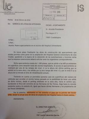 Carnicero demuestra que la Junta iba a asumir la construcción del acceso al Hospital que ahora reclama al Ayuntamiento