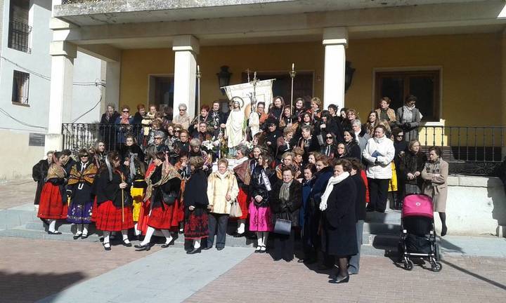 Las mujeres de Santa Águeda mandan en Jadraque este fin de semana