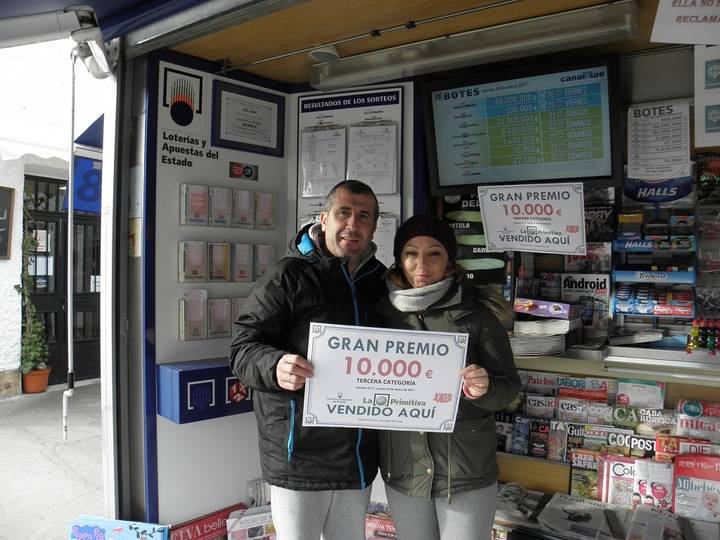 Un vecino de Torrejón del Rey gana 10.000 euros con “El Joker” de La Primitiva