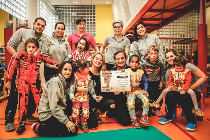 La II Carrera solidaria Mizu recauda casi 6.000 euros para Fundación Nipace
